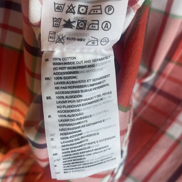 G-STAR RAW Men Rodger Check Casual Shirt Size Large - Picture 10 of 10